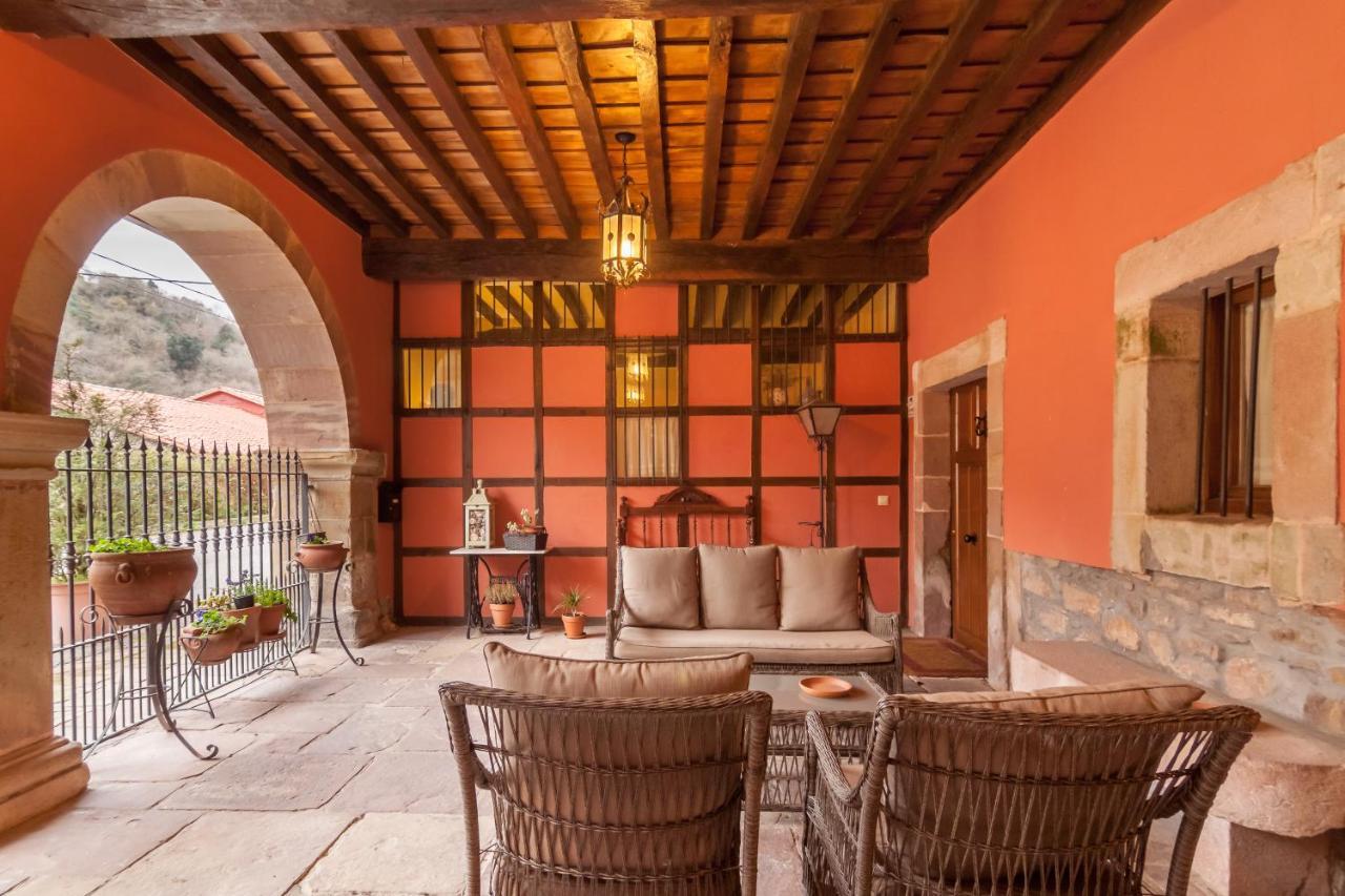 Casona De La Salceda Guest House Treceno ภายนอก รูปภาพ